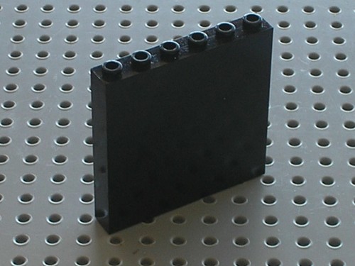 Mur noir lego - noir,