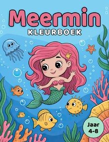 Meermin kleurboek voor - meermin, kleurboek: