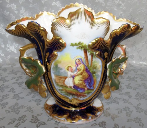 Ancien vase mariee en - vase, de