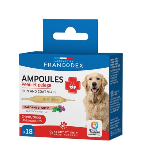 Ampoules peau pelage x - et,