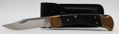 Buck 110 folding hunter knife - buck,