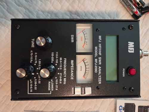 Mfj 259d vhf swr analyzer - 259d,