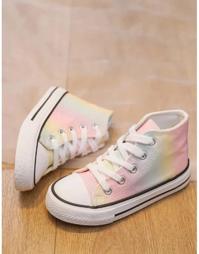 Baskets montantes fille