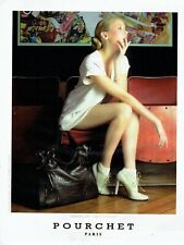 Publicité Advertising 089  2010 Pourchet  mode fashion art chaussures D.Cintract