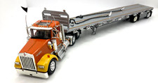 43451 TONKIN REPLICAS / KENWORTH W900 SEMI PLATEAU US 1/50 ENVIRON