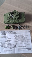 Super TANK Ideal  Réf 96-831  + 5 Micro Machines Guerre + 7 Micro Militaires 