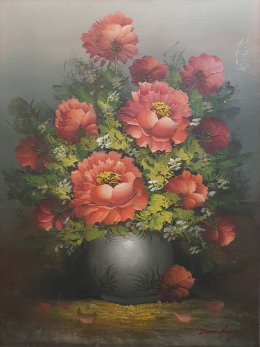 Huile sur toile - sur,