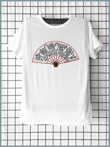 Tee shirt keith haring art - tee-shirt,
