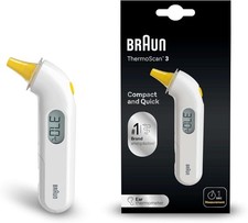 Thermomètre électronique Braun ThermoScan3 IRT3030 blanc