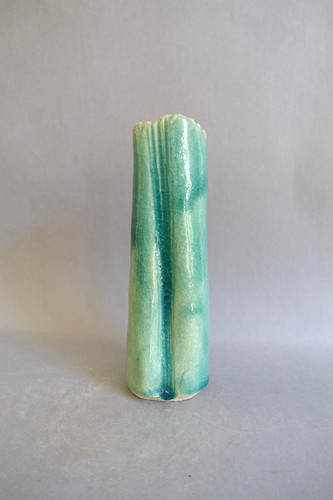 Vase tubulaire grès - vase,
