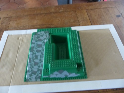 Lego plaque base vintage - de,