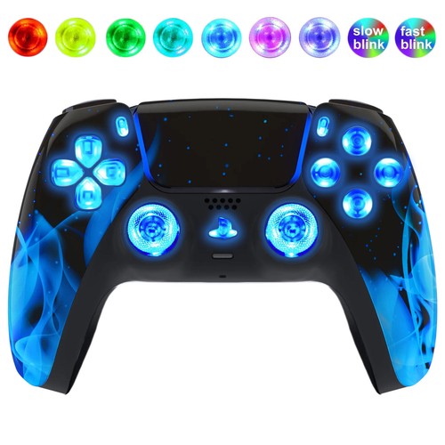 Blue flames silent - silent, led