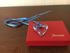 1 cœur bleu ciel collier en