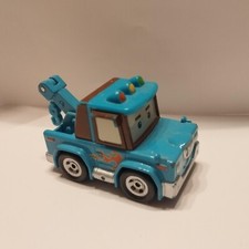 Voiture  Mattel Cars Disney Pixar dépanneuse bleu   7 cm métal