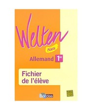 Welten Neu Allemand 1ère 2007