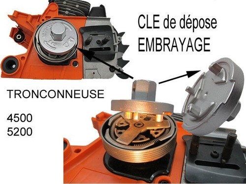 Tronconneuse outil cle devisse - tronconneuse,