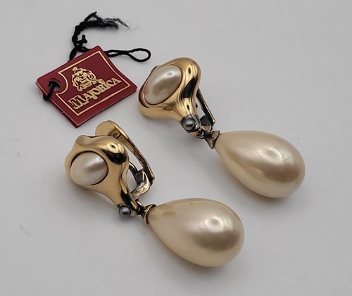 Boucles oreilles majorica - boucles,