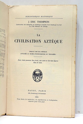 Livre ancien thompson - livre, la