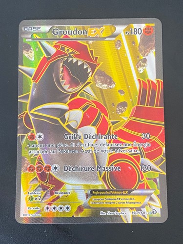 Carte pokemon groudon - carte,