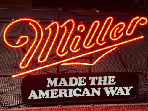 Vintage 1980s Miller Beer