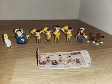 Mini Figurine Lucky Luke - Serie Complète, Dalton, Rantanplan... Style Kinder. 