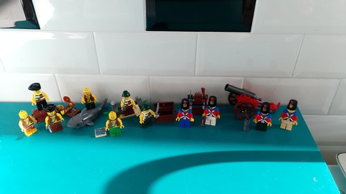 Lot lego figurines pirates - lot,