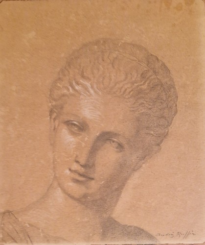 Portrait féminin ancien