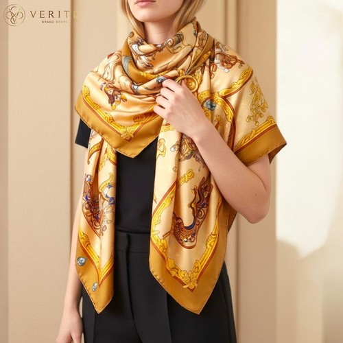 Rare vintage foulard soie - rare, en