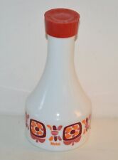 Ancien vinaigrier vinaigre publicitaire MOBIL Flower Arcopal vintage années 70's