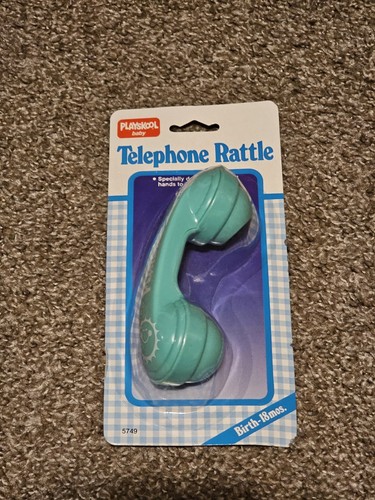1986 playskool baby telephone - playskool,