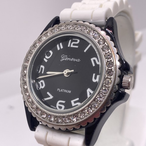 Geneva platinum womens black - geneva,