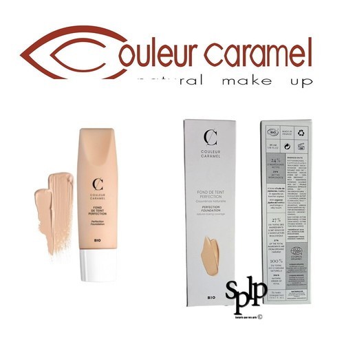 Couleur caramel fond teint - fond,