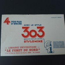 Buvard LE FURET DU NORD 