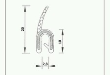 10 m noir 0,2-2,2 mm ROSTET