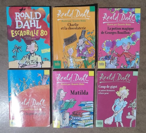 Lot livres roald - 6,