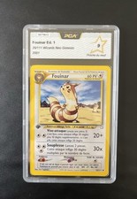 CARTE POKEMON FOUINAR 35/111 EDITION 1 - NEO GENESIS - PCA 9 - WIZARDS