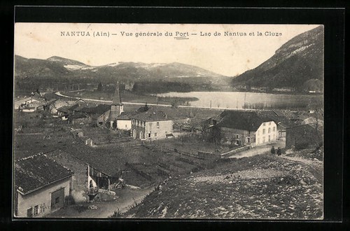 Cpa nantua vue générale - cpa,