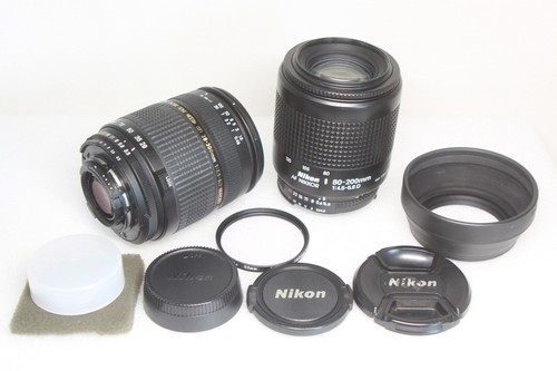 Lot objectifs nikon - de,
