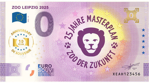 Billet souvenir 2025 allemagne - billet,
