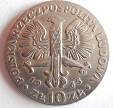 1965 Pologne 10 Zlotych -