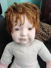 Poupée  D’artiste The Leonardo Collection  Tête En Porcelaine