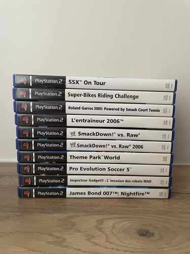 Lot jeux sony playstation - -,
