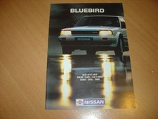 CATALOGUE Nissan Bluebird de 1986