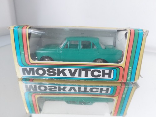 Moskvitch 412 green - moskvitch, urss