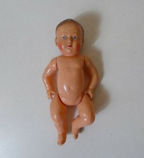 ancien poupon baigneur celluloid petit colin tête d'aigle 20cm