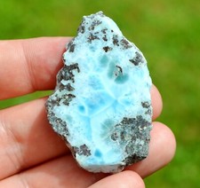 Pectolite var. Larimar 30