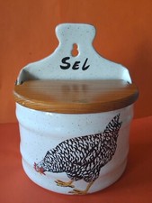 Ancien Gros Pot A Sel Mural