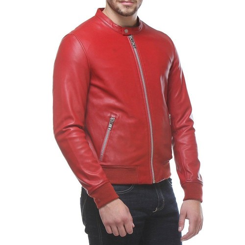 Blouson bomber rouge - , élégant