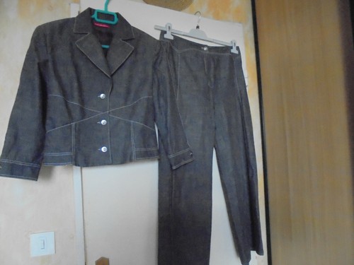 Ensemble veste pantacourt - veste, +pantacourt