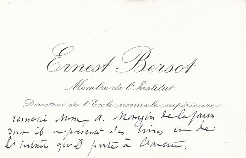 A ernest bersot - ✒, c.a